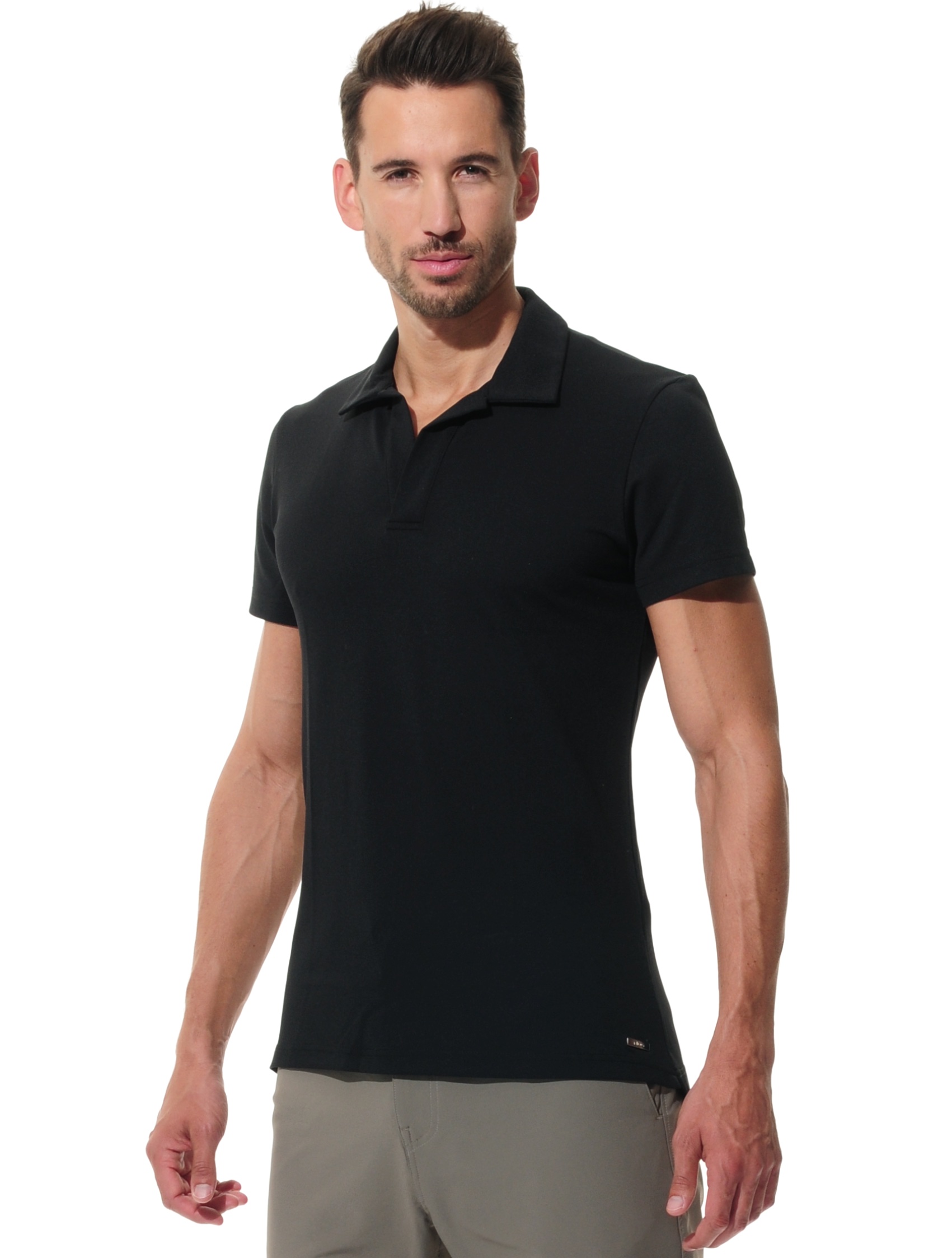 Piqué Golf Poloshirt black