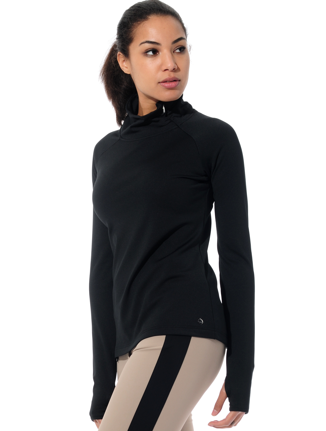 Softex Zip Longsleeve black