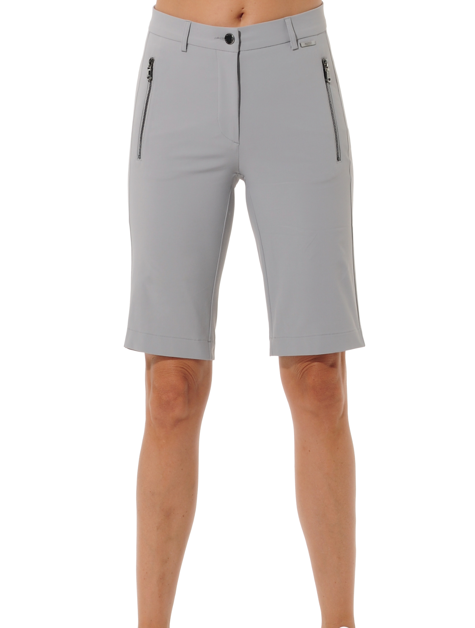 4way stretch golf bermuda shorts grey