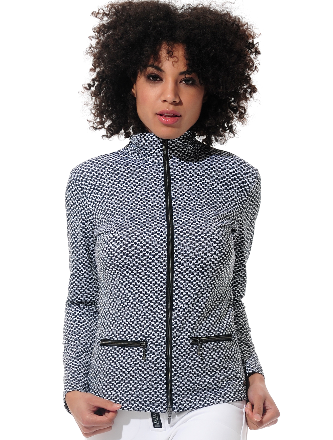 Coco Print Jacke black/white