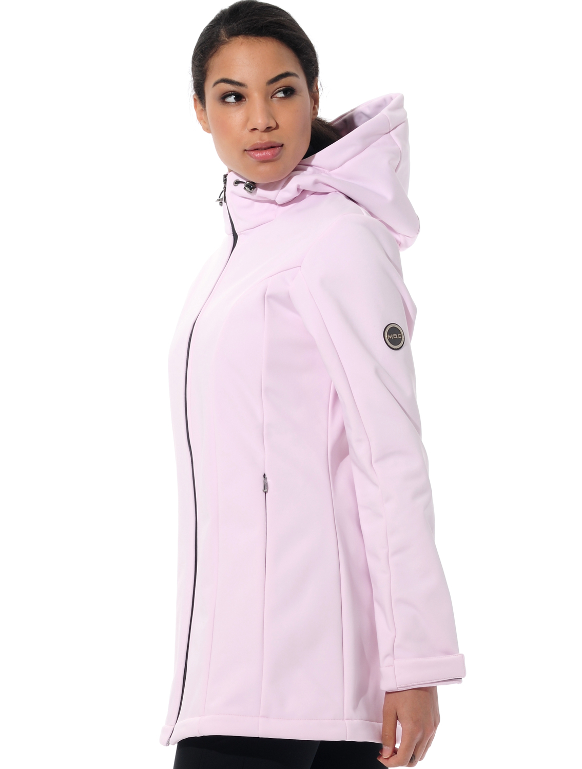 power stretch long jacket macaron 