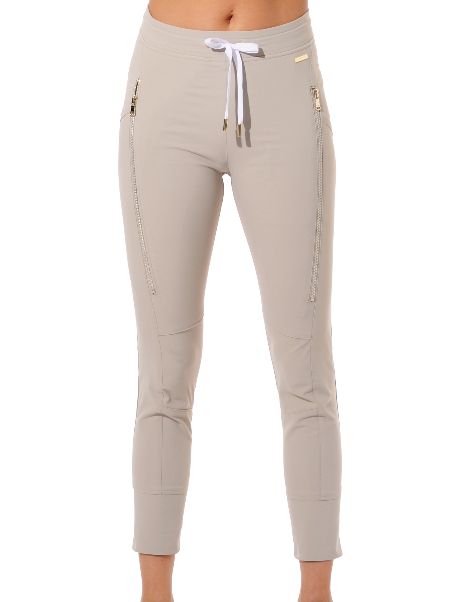 4way stretch jag pants light taupe 
