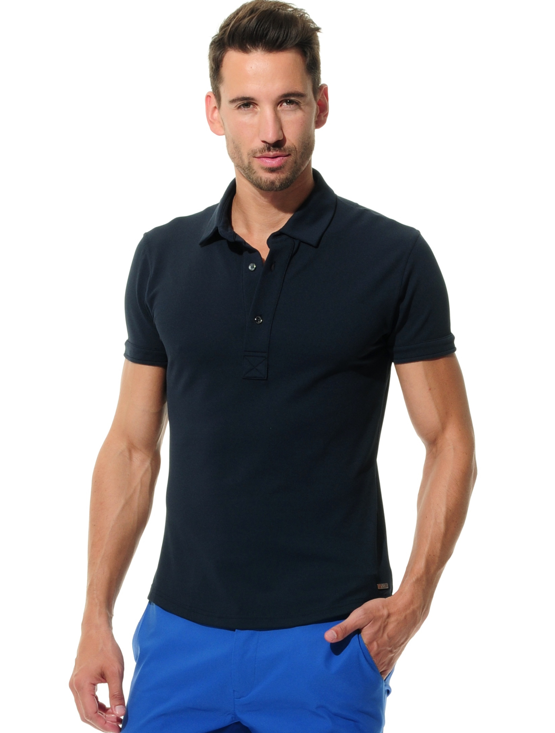 Piqué Golf Poloshirt night blue