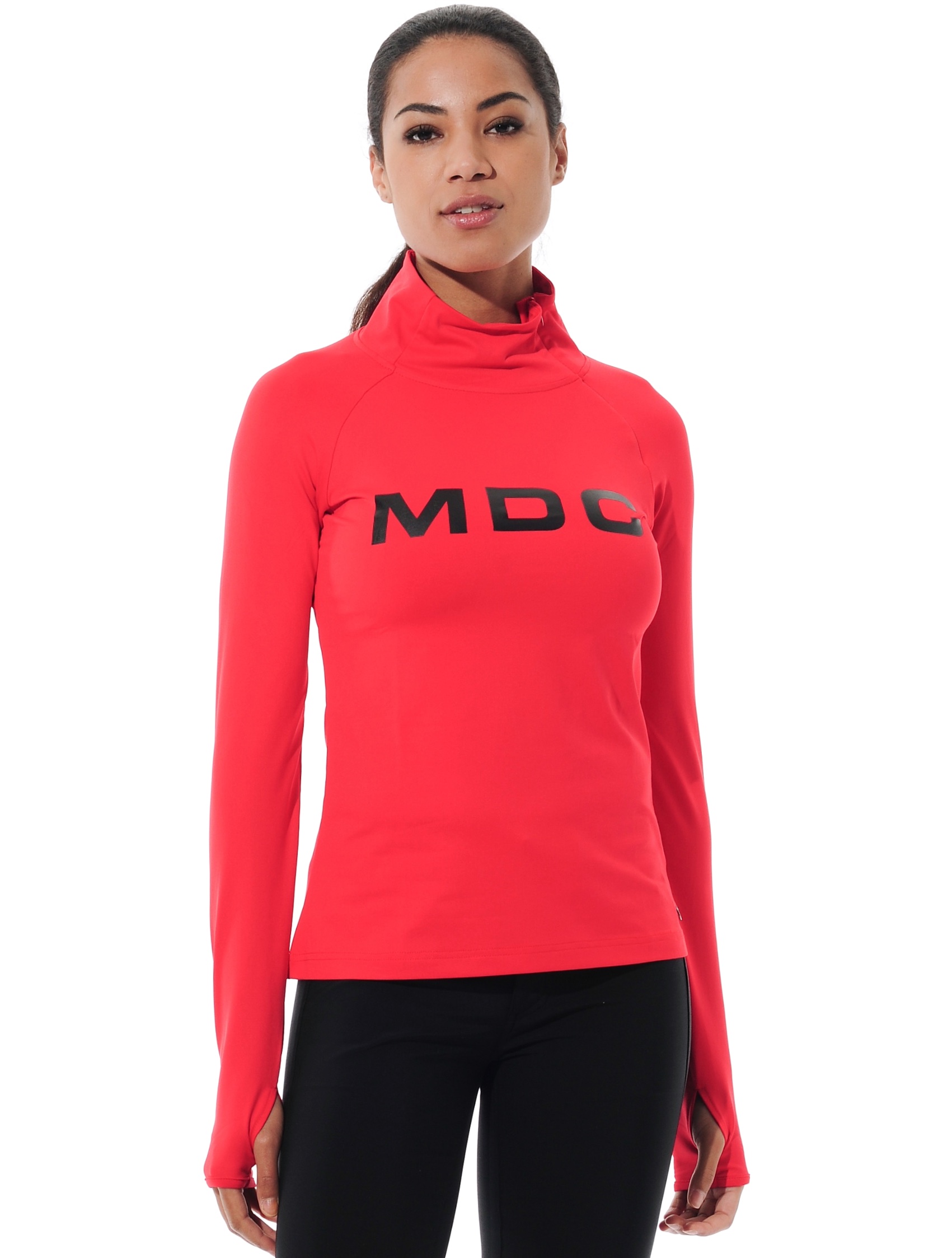 Meryl Zip Longsleeve red