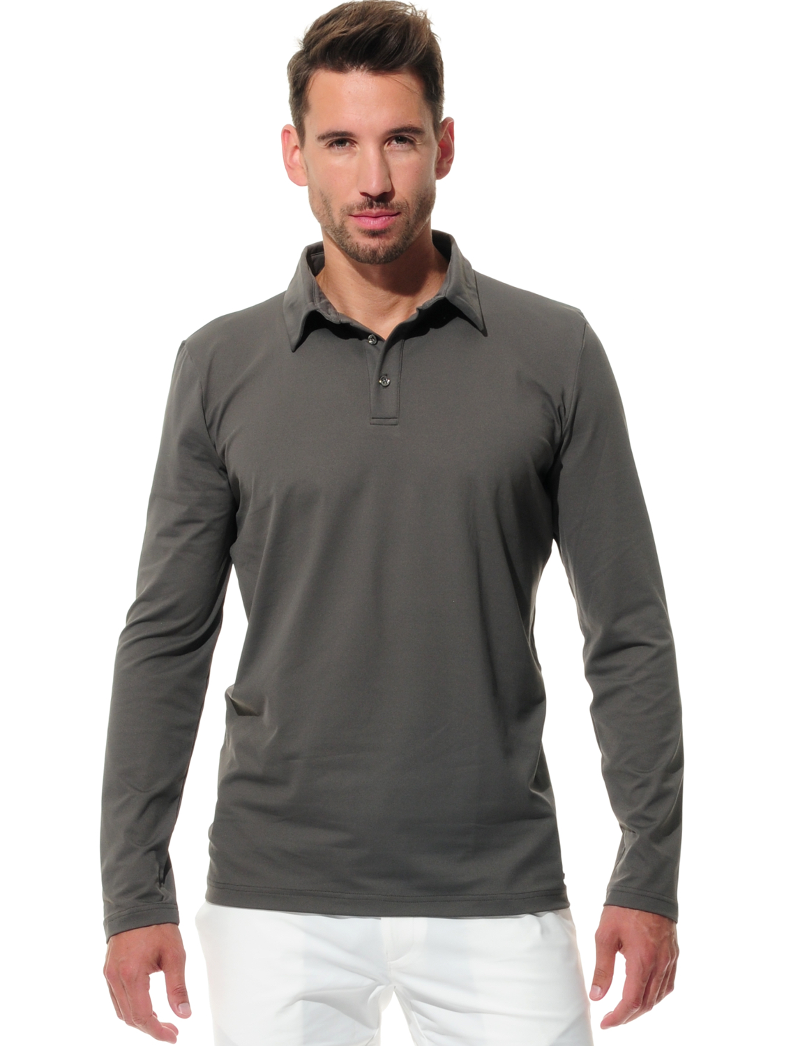 Jersey Golf Poloshirt stone