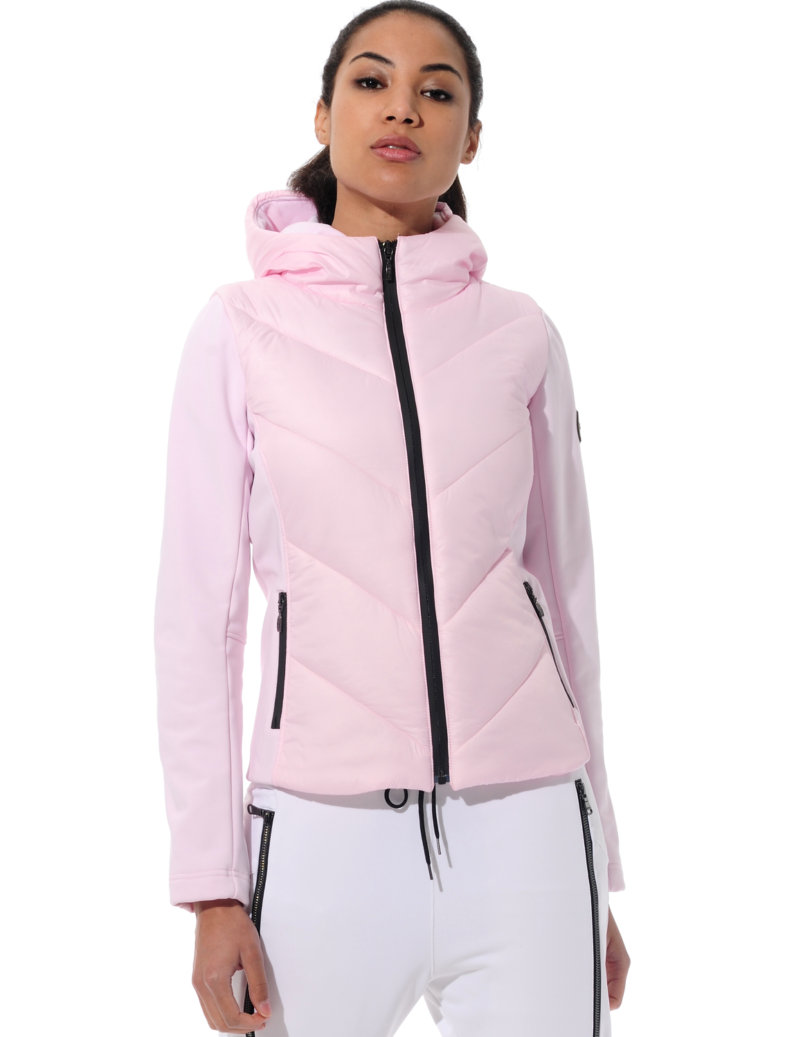 power stretch jacket macaron 