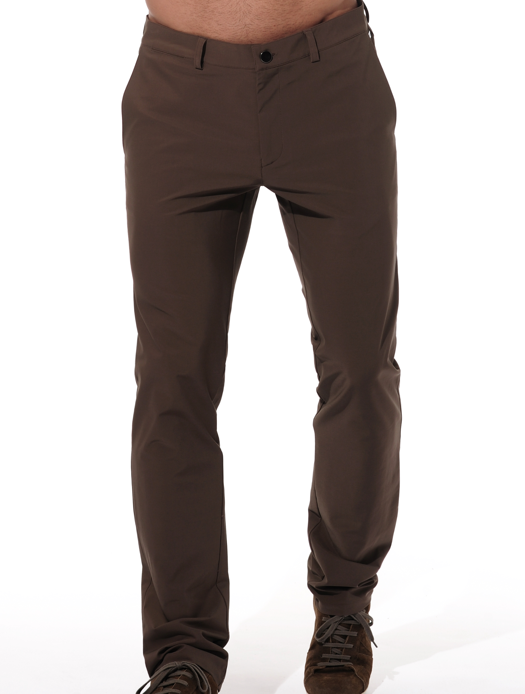 4way Stretch Slimfit Chinos chocolate