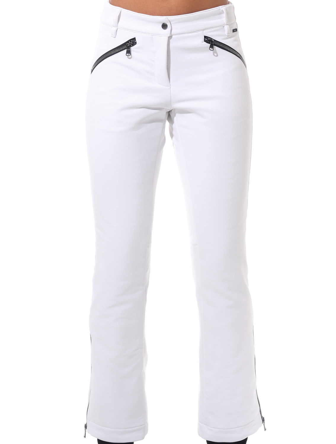 Stretch Skihose white