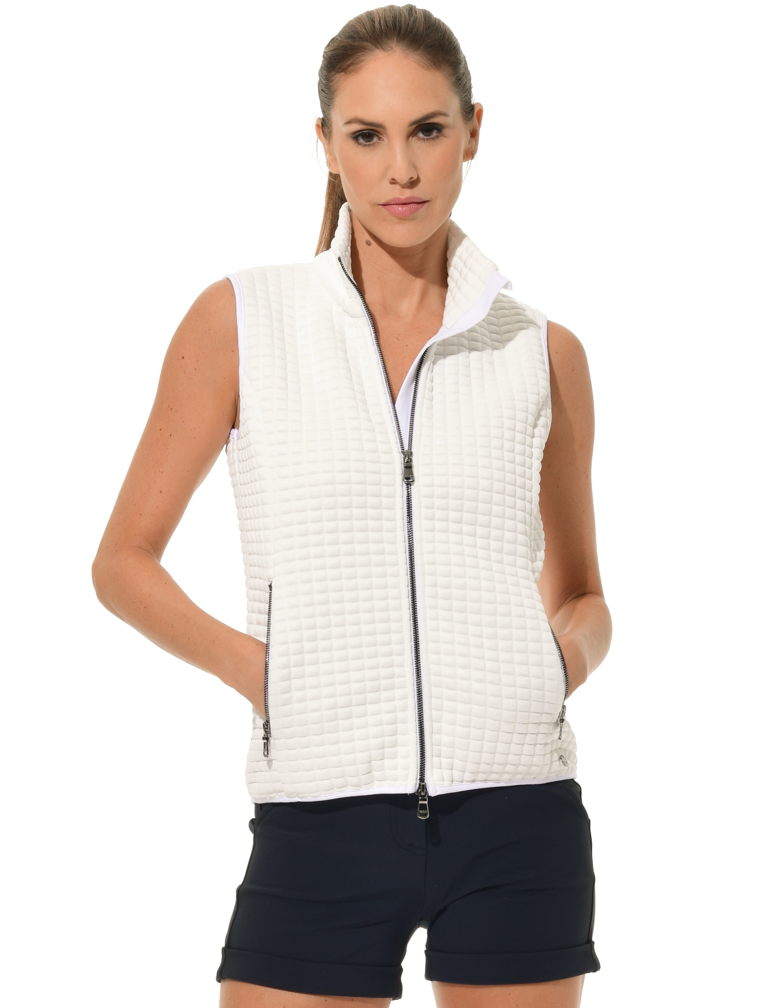 Veruno Weste creamy white