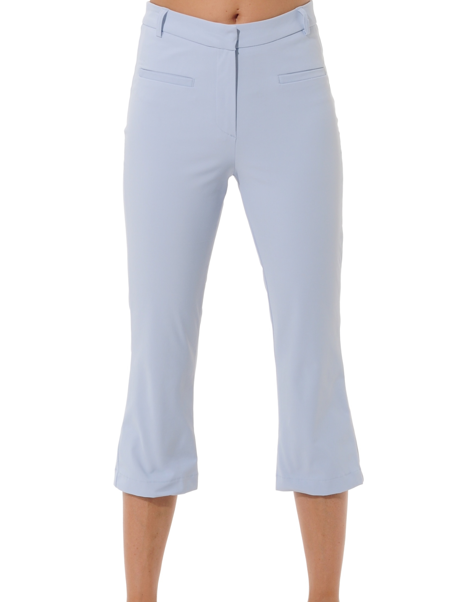 4way stretch high rise capri pants cloud