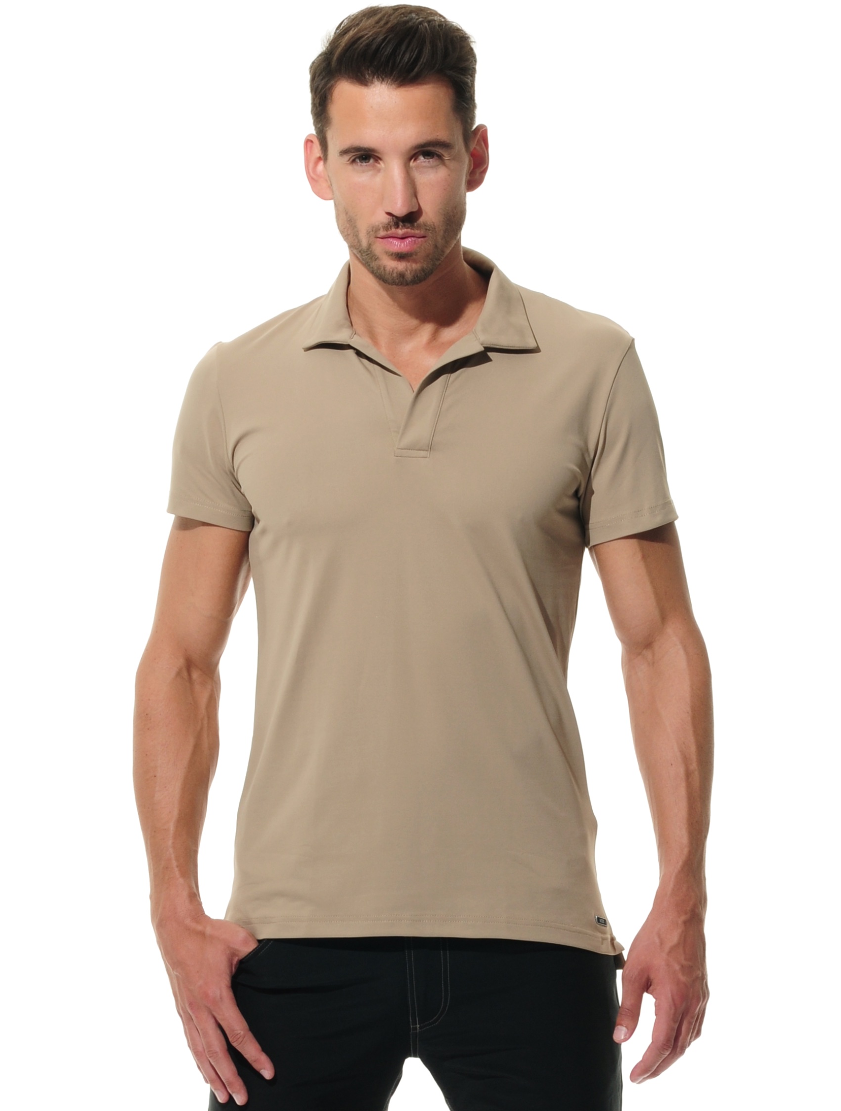 Meryl polo shirt chestnut 