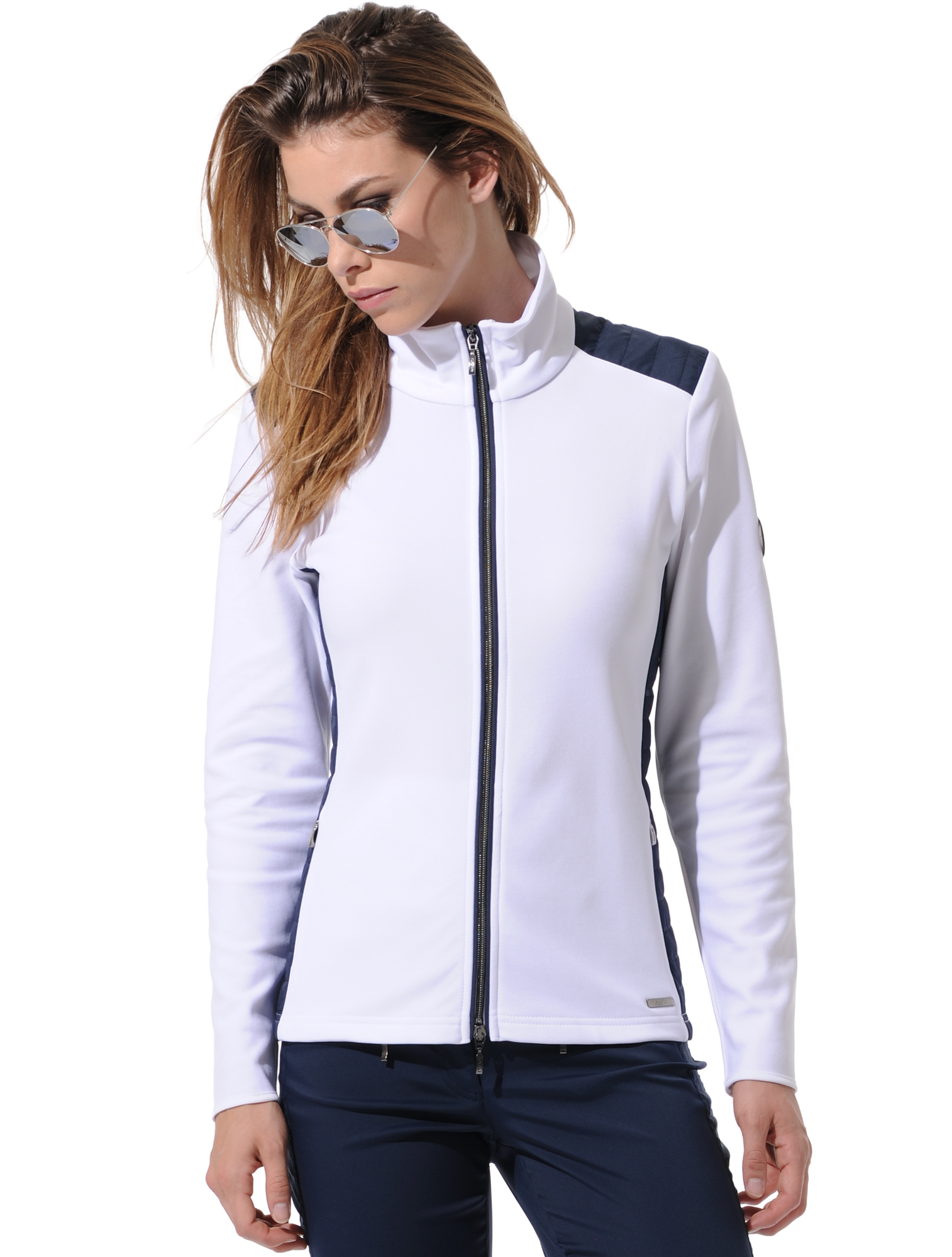 Bondex Jacke white/navy