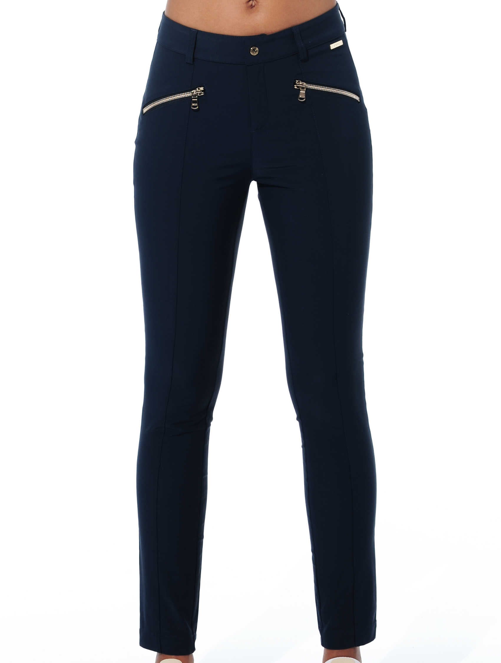 4way Stretch Curvy Pants navy