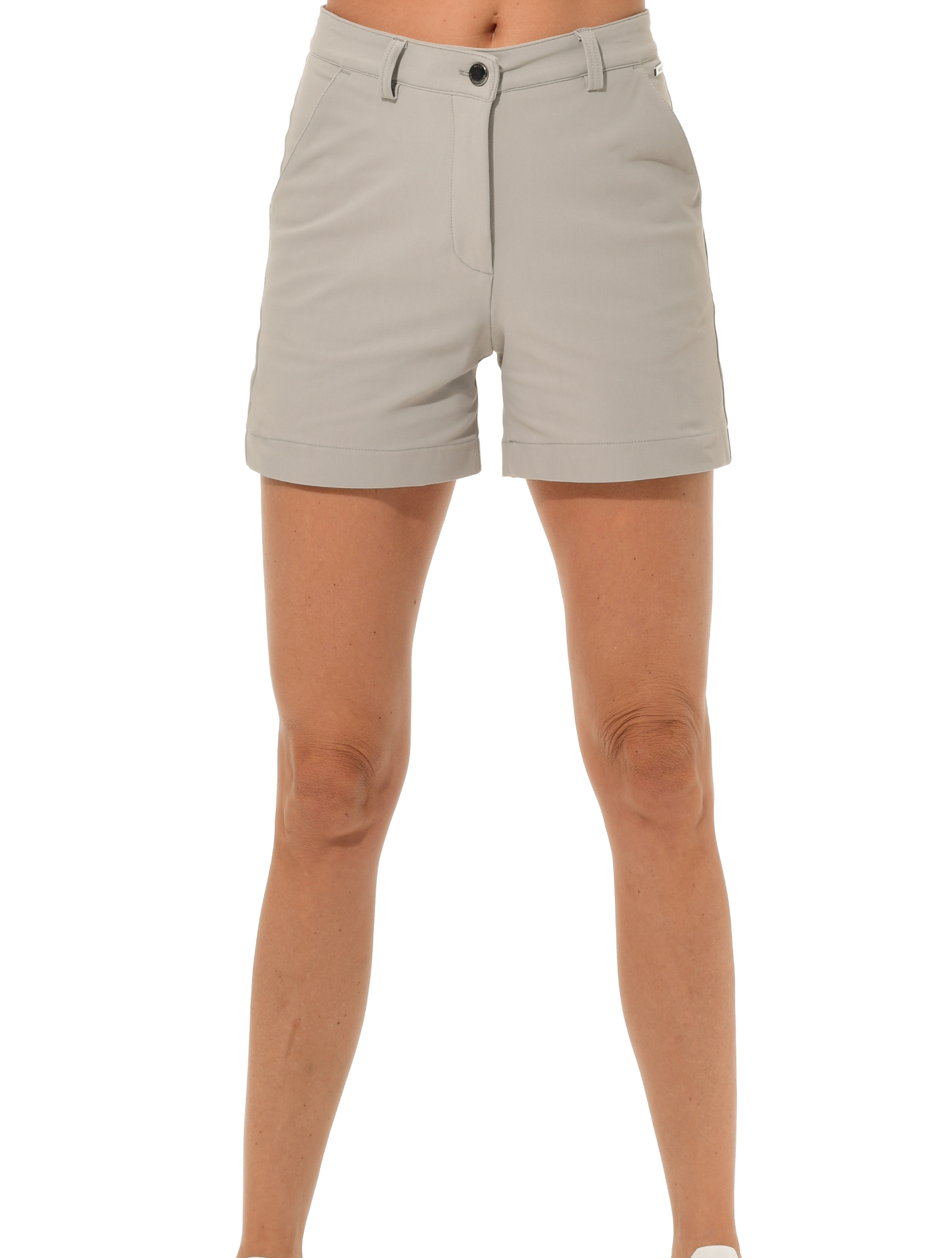 Bi-Stretch Gabardine Shorts sage grey