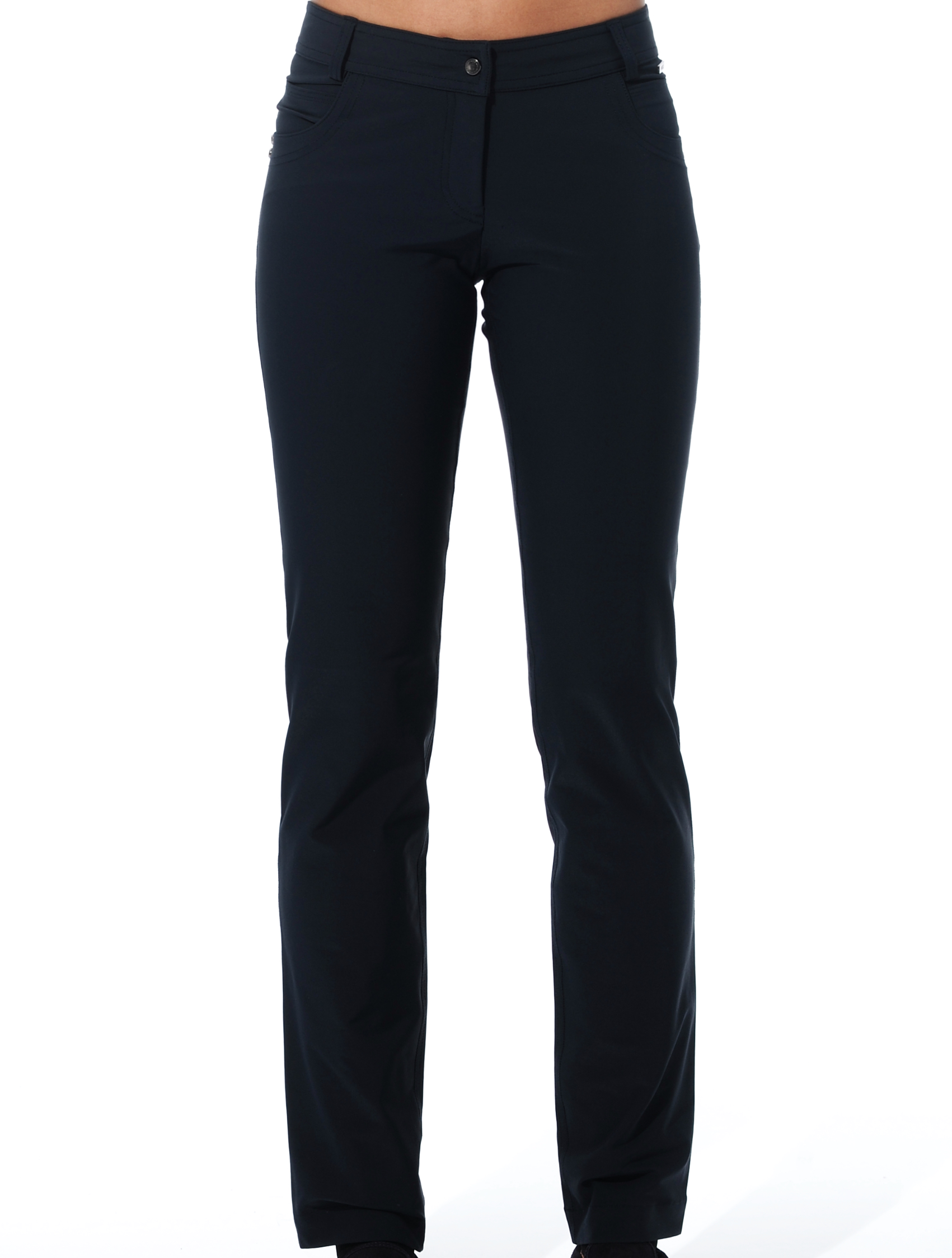 4way Stretch Straight Cut Pants night blue