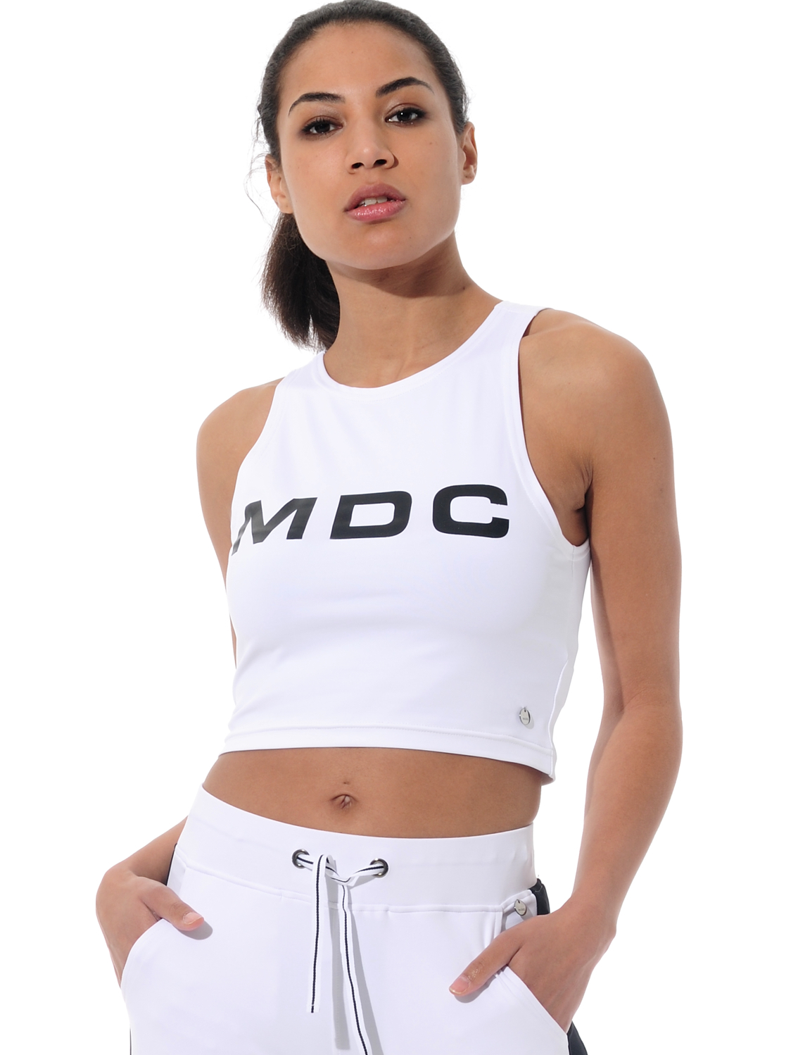 Meryl crop top white 