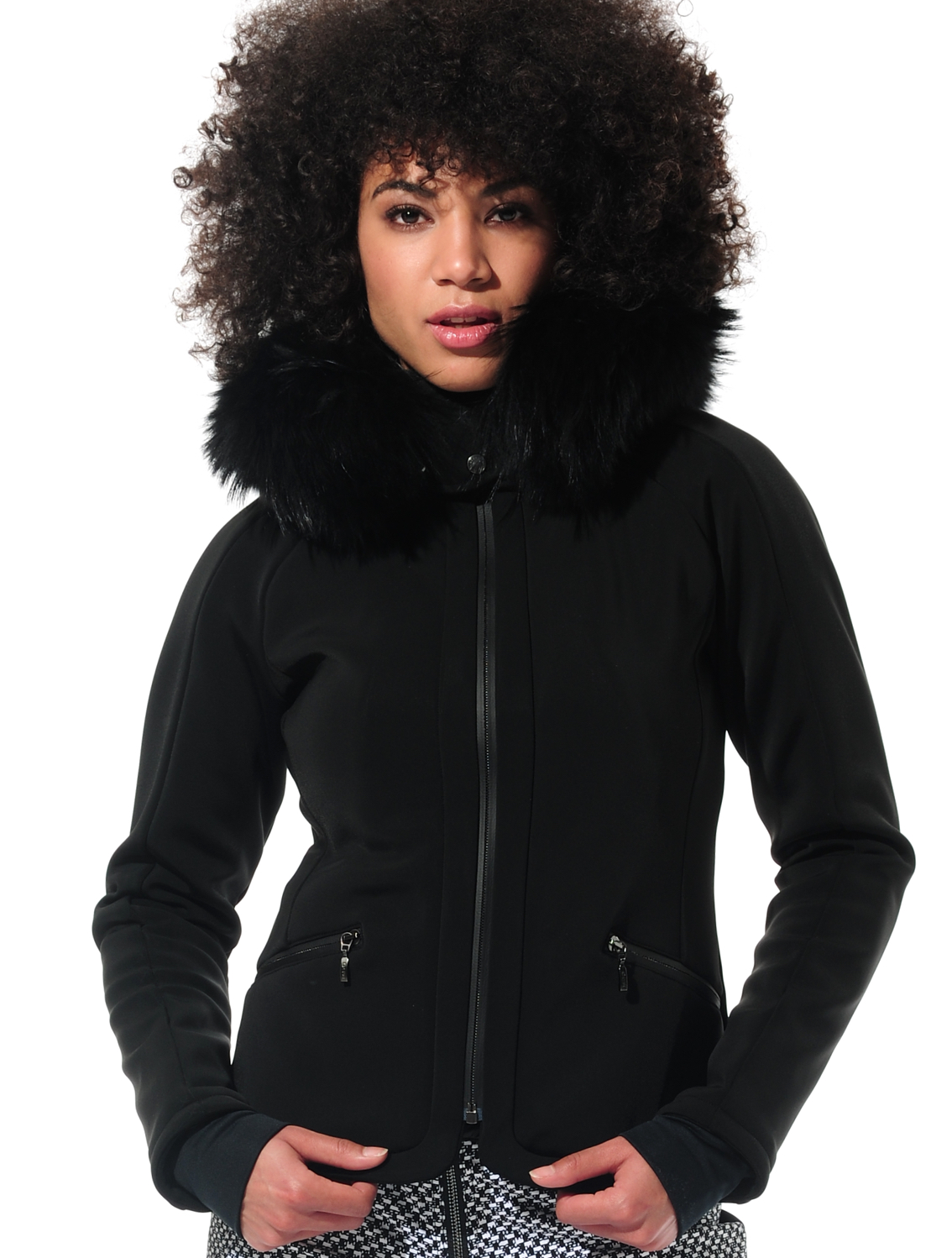 Schoeller 4way stretch jacket black 