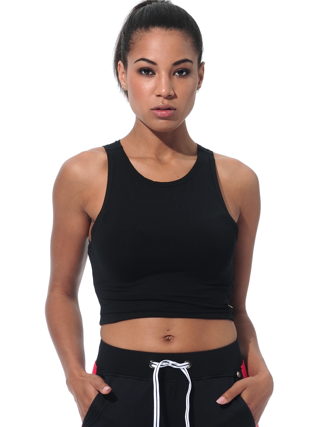 Meryl crop top black 