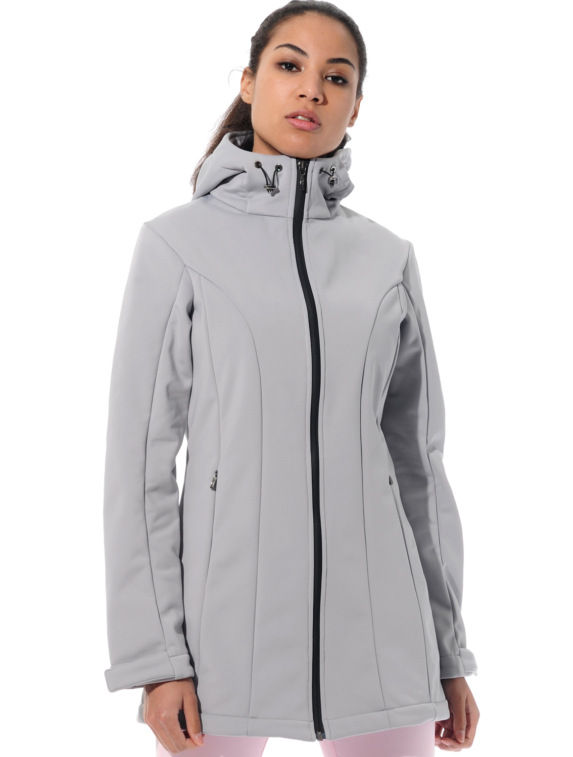 Power Stretch Long Jacket grey