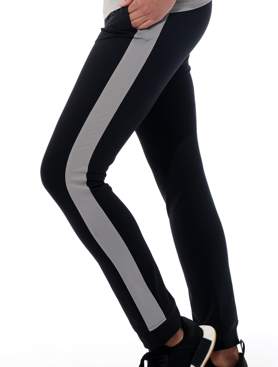 Meryl track pants black/grey 