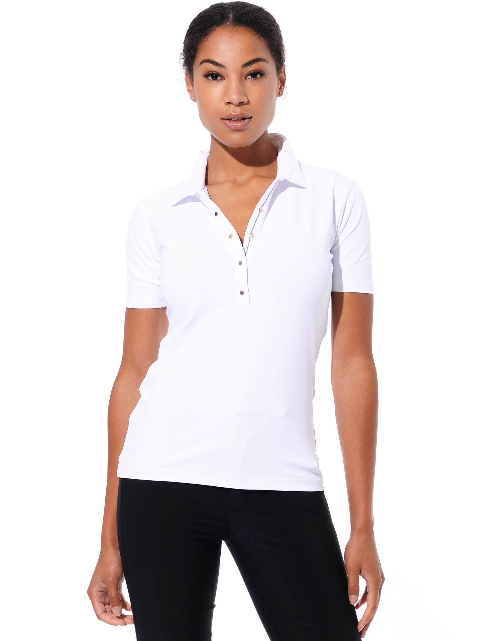 Meryl polo shirt white 