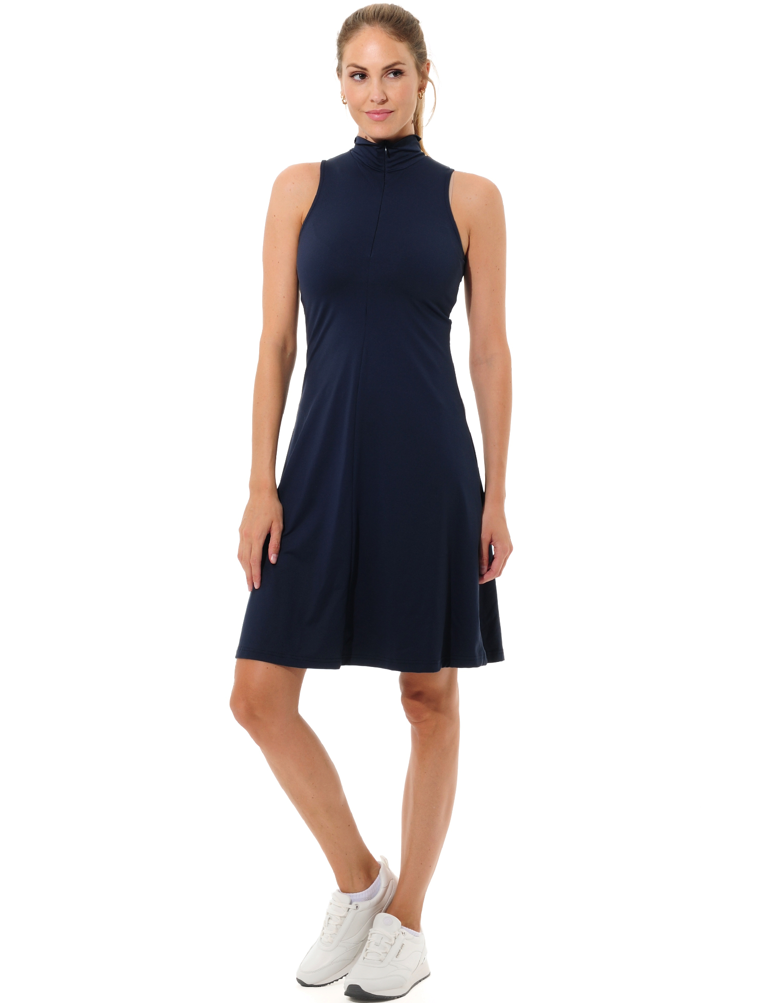 Jersey golf dress navy 