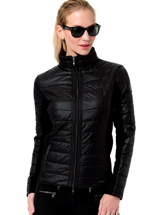 quilted jacket black 