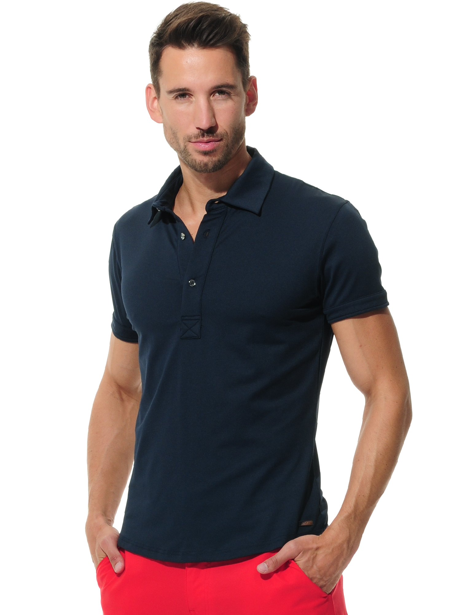 Jersey Golf Poloshirt night blue