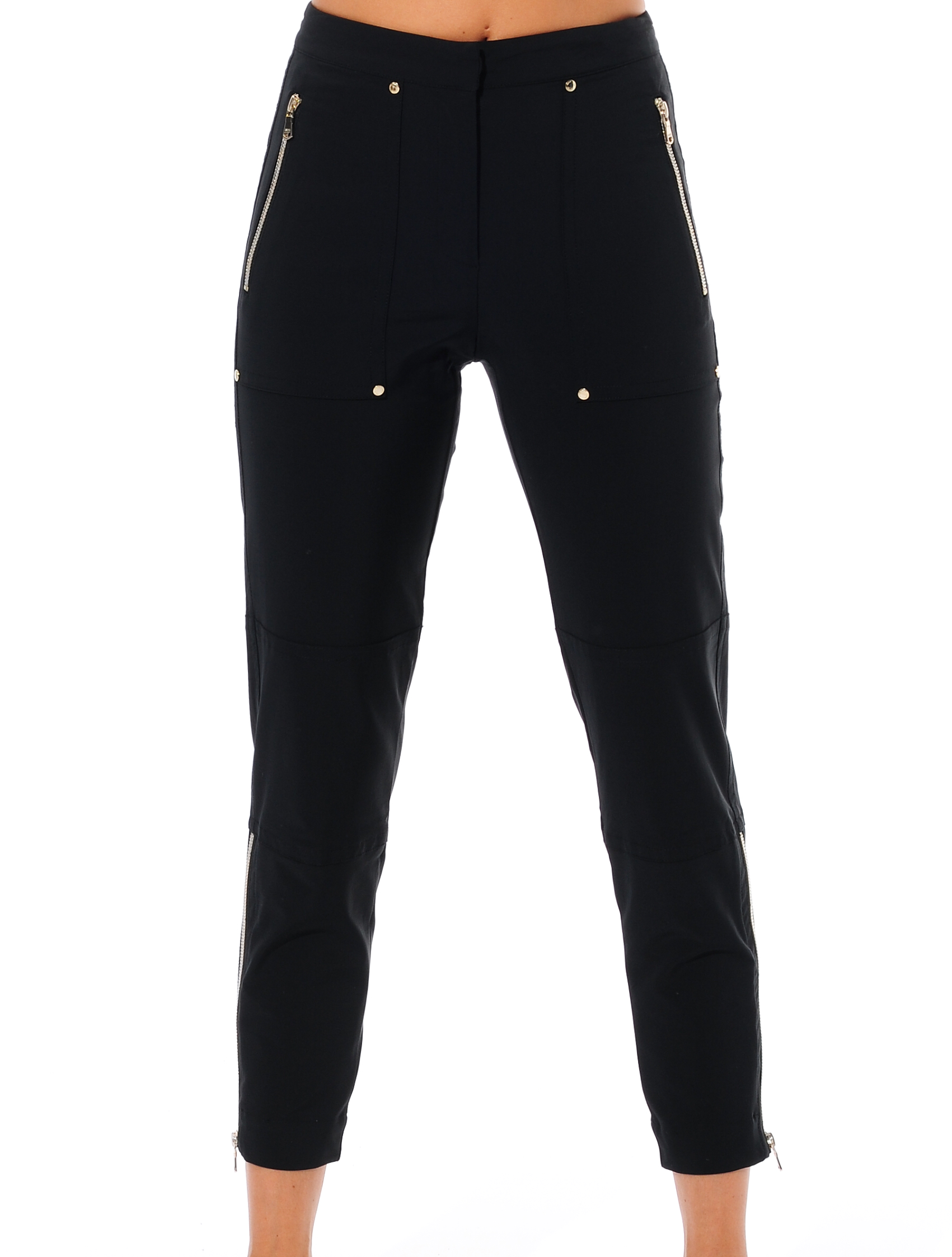 4way Stretch Tapered Fit Cargo Pants black