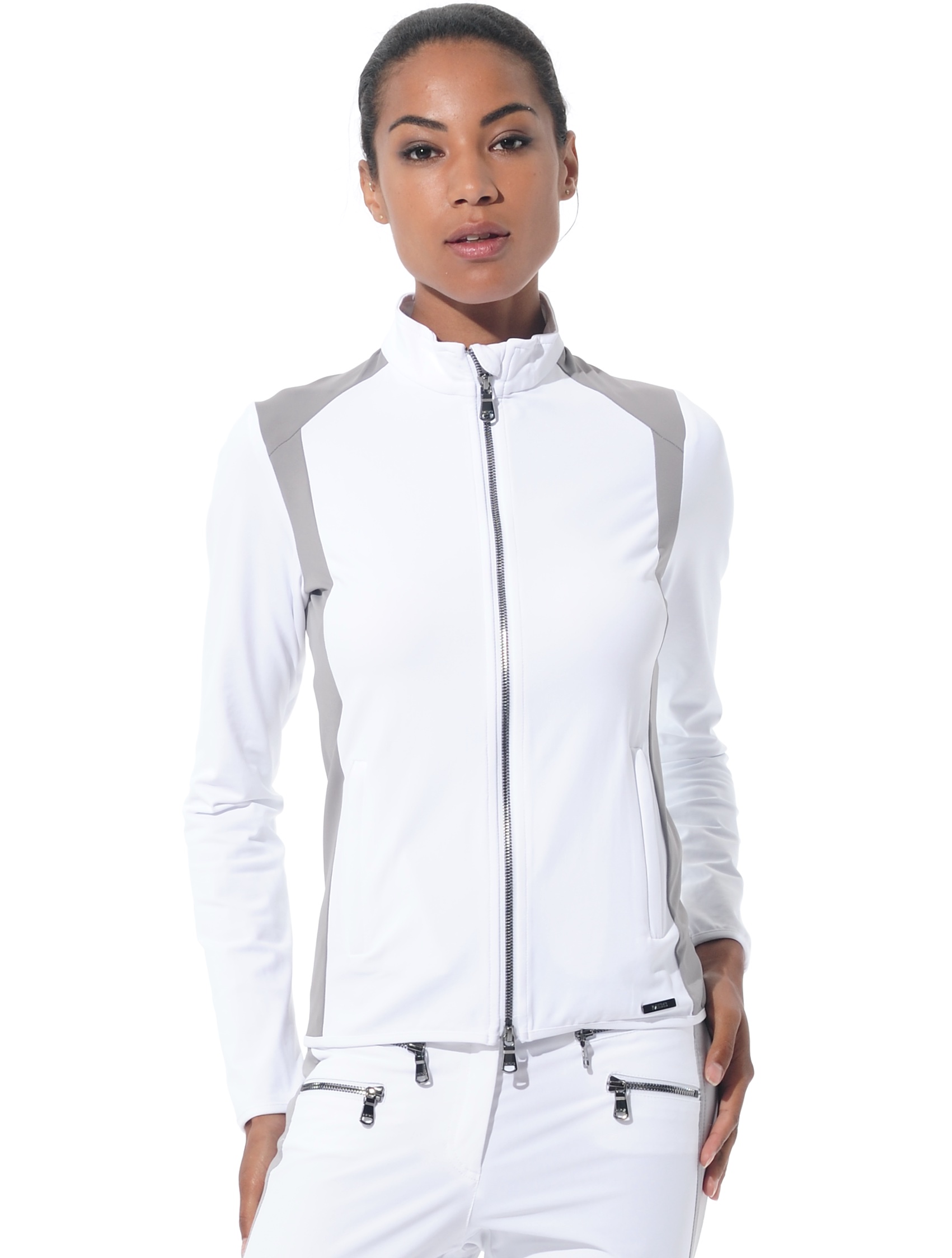 Meryl jacket white/grey 