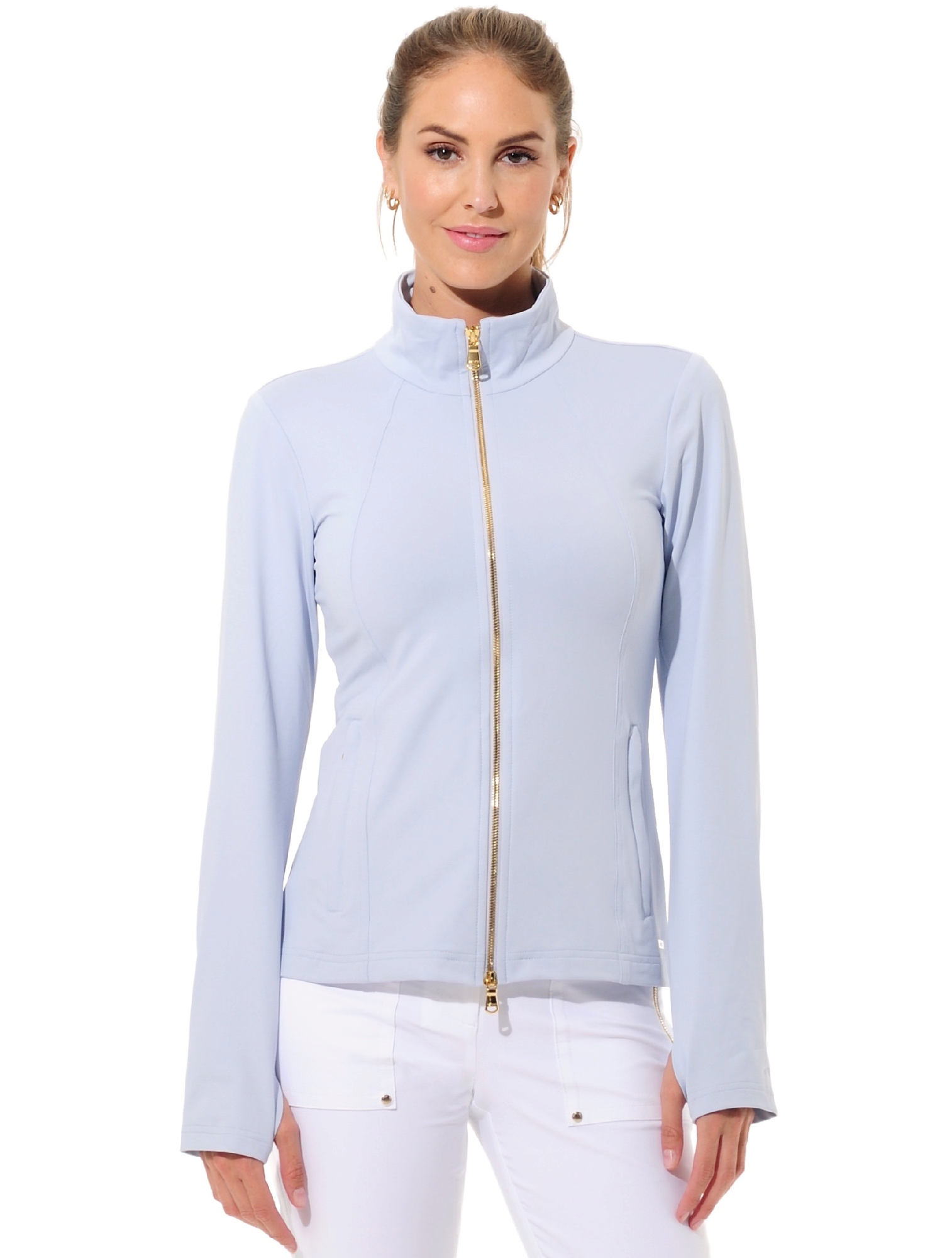 Jersey Golf Jacke cloud