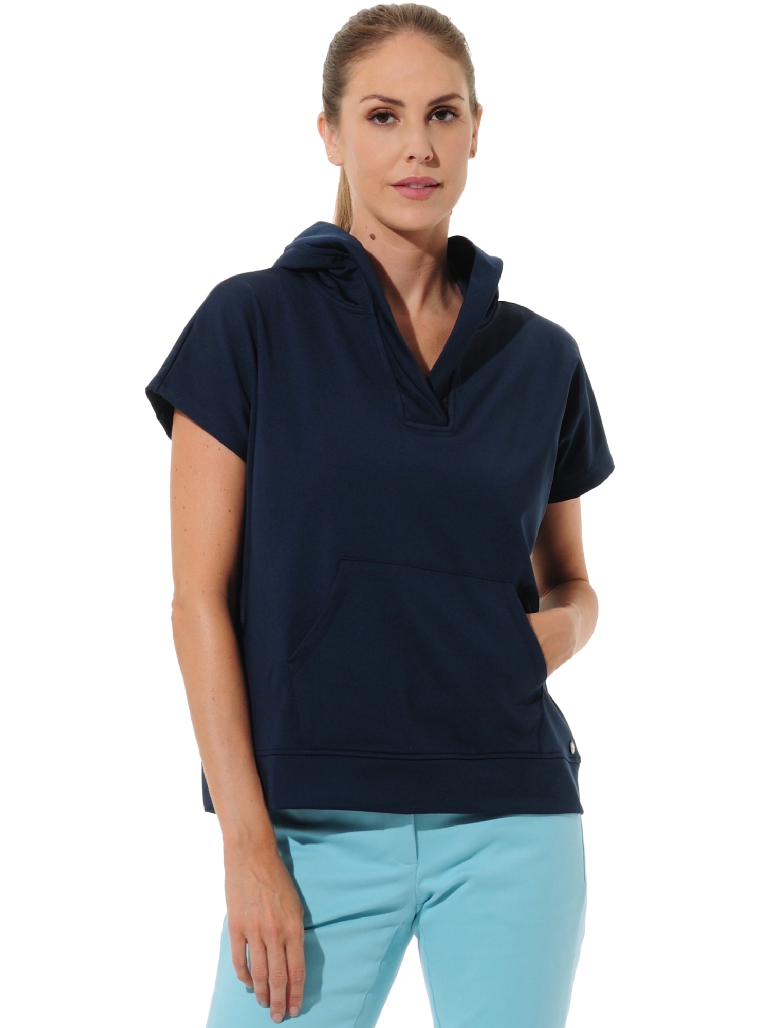 Softex warm up shirt navy