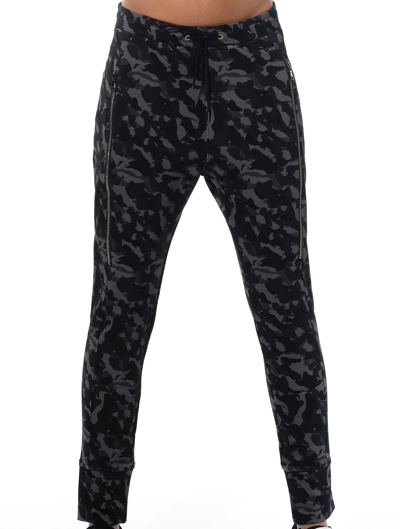 Shape Stretch Print Jag Pants camouflage black