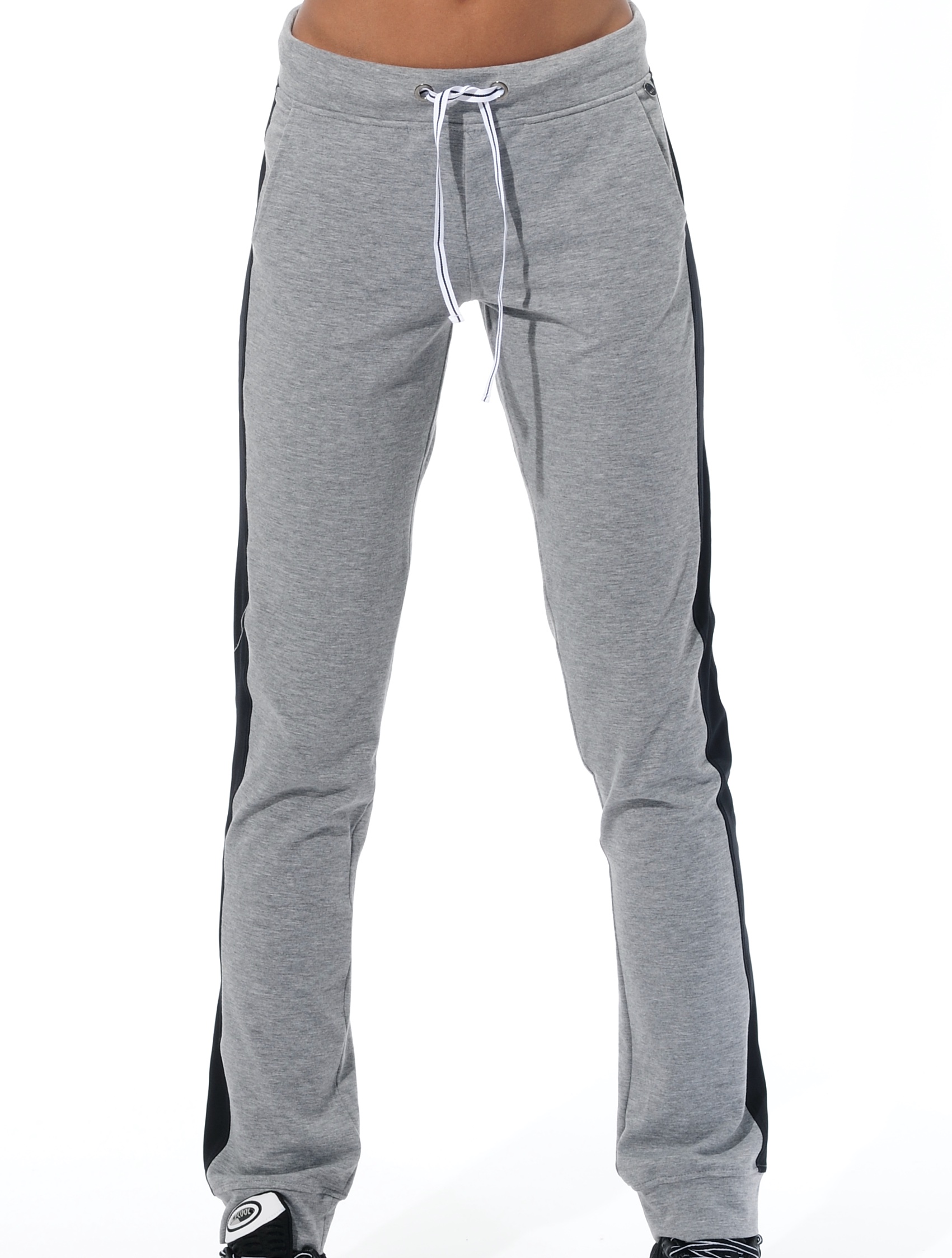 Dryness track pants grey melange/black 