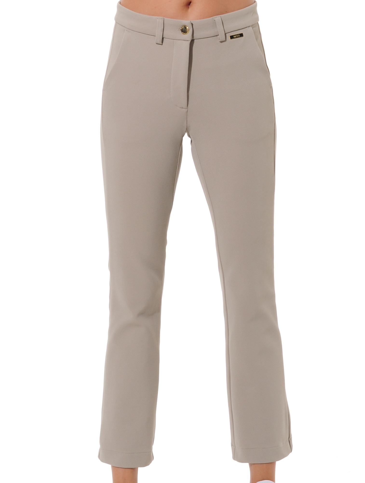 Cord stretch chinos light taupe