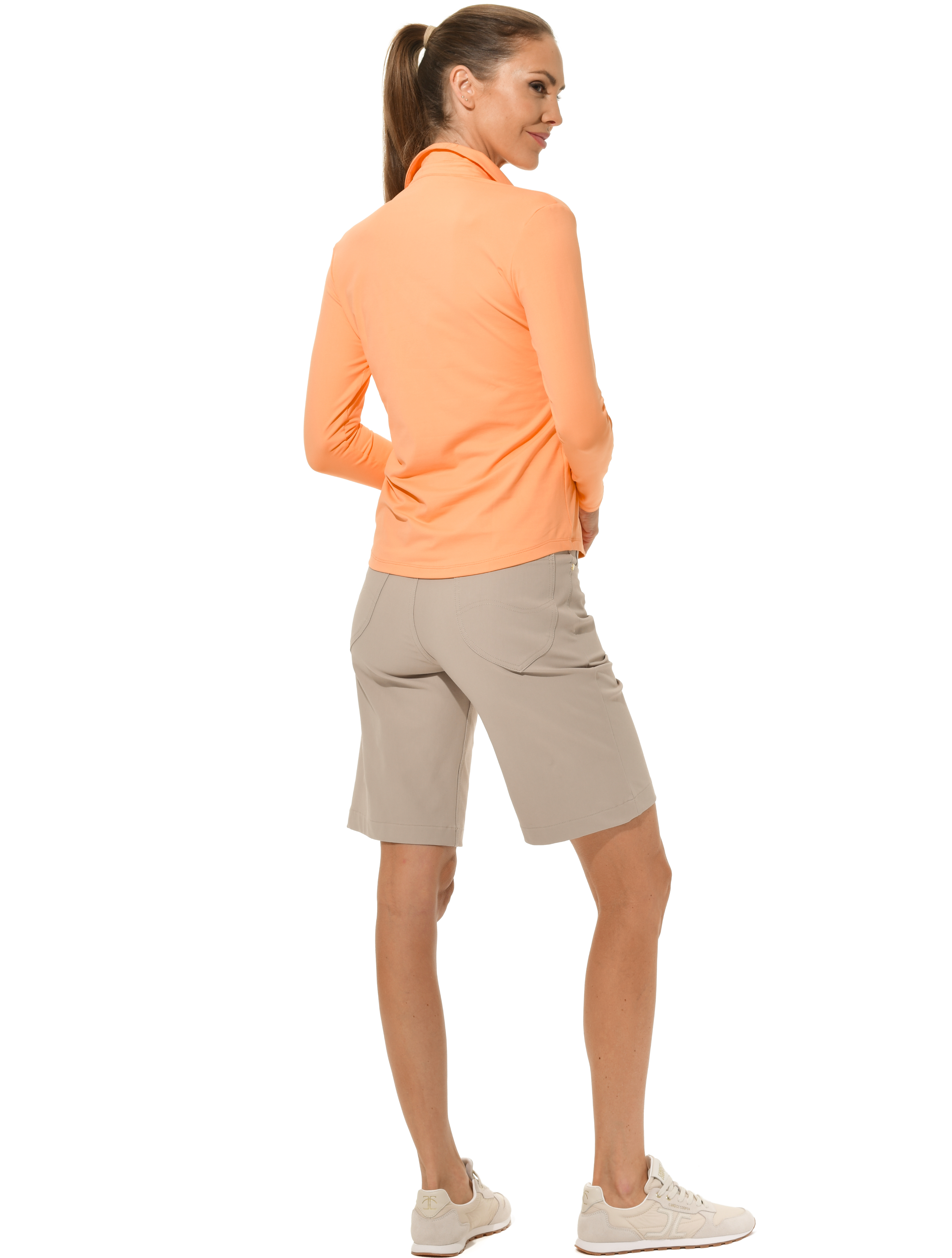 Jersey Golf Poloshirt salmon