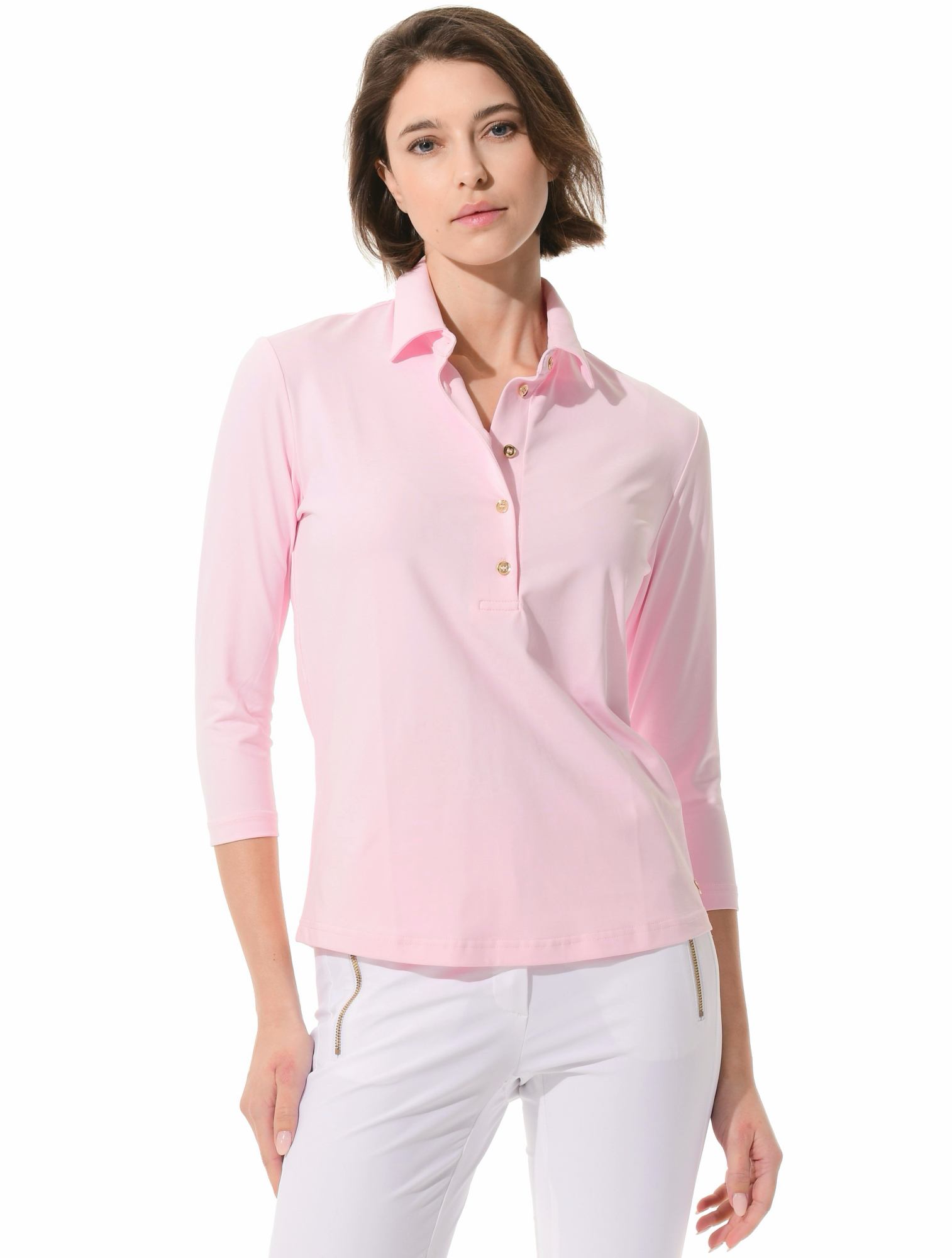 Jersey Golf Poloshirt macaron