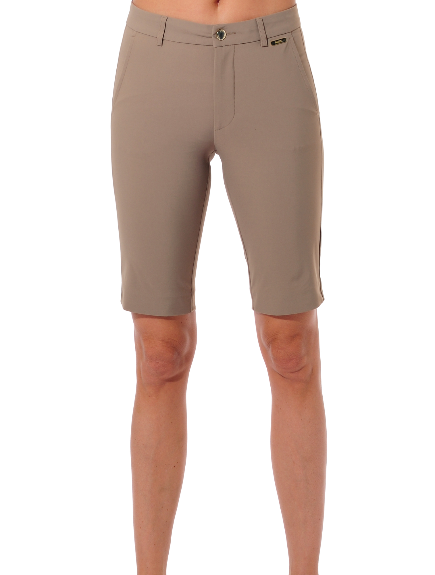 4way stretch golf shorts toffee 