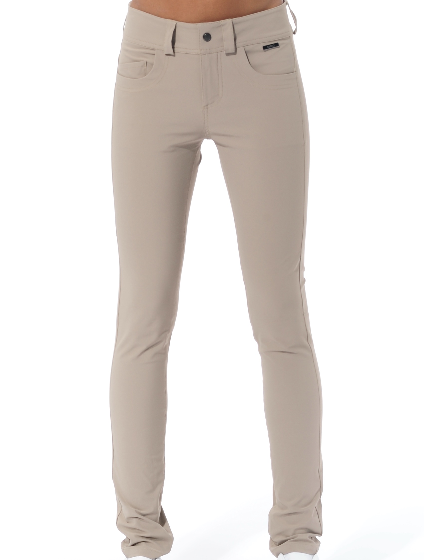 4way Stretch Skinny 5pockets taupe