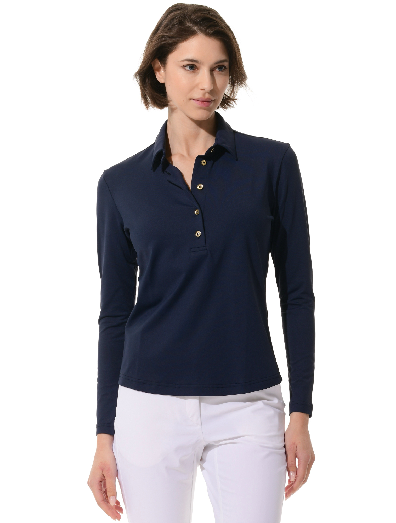 Jersey Golf Poloshirt navy