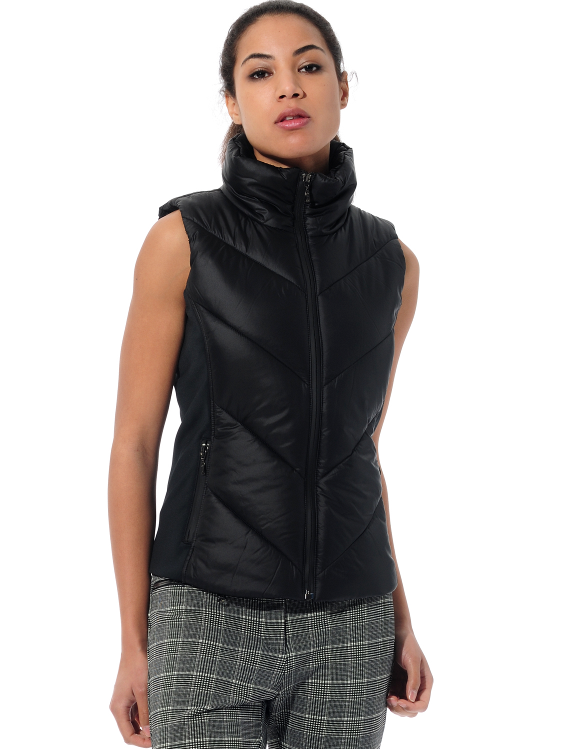 power stretch vest black 