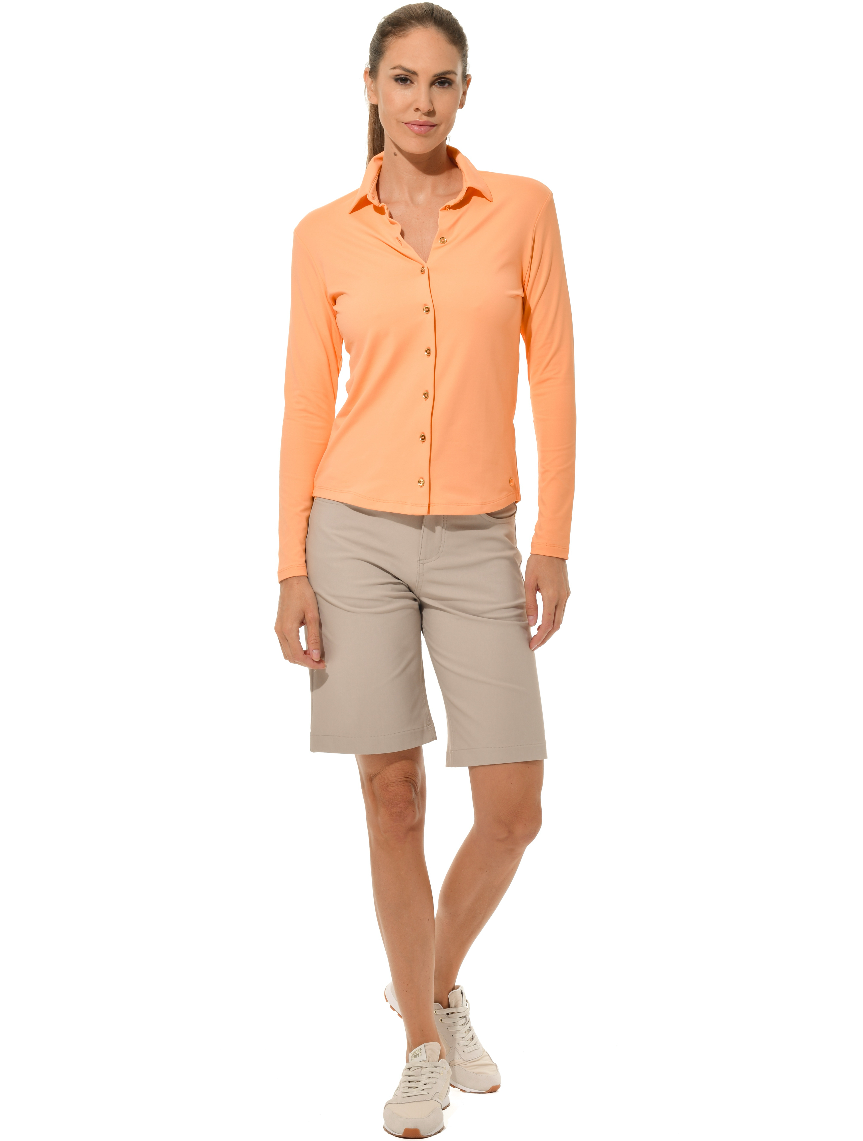 Jersey Golf Poloshirt salmon