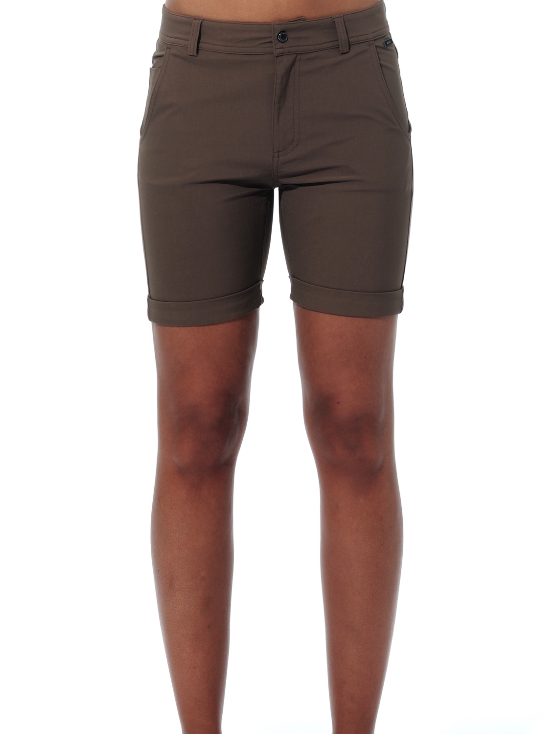 4way stretch shorts chocolate 