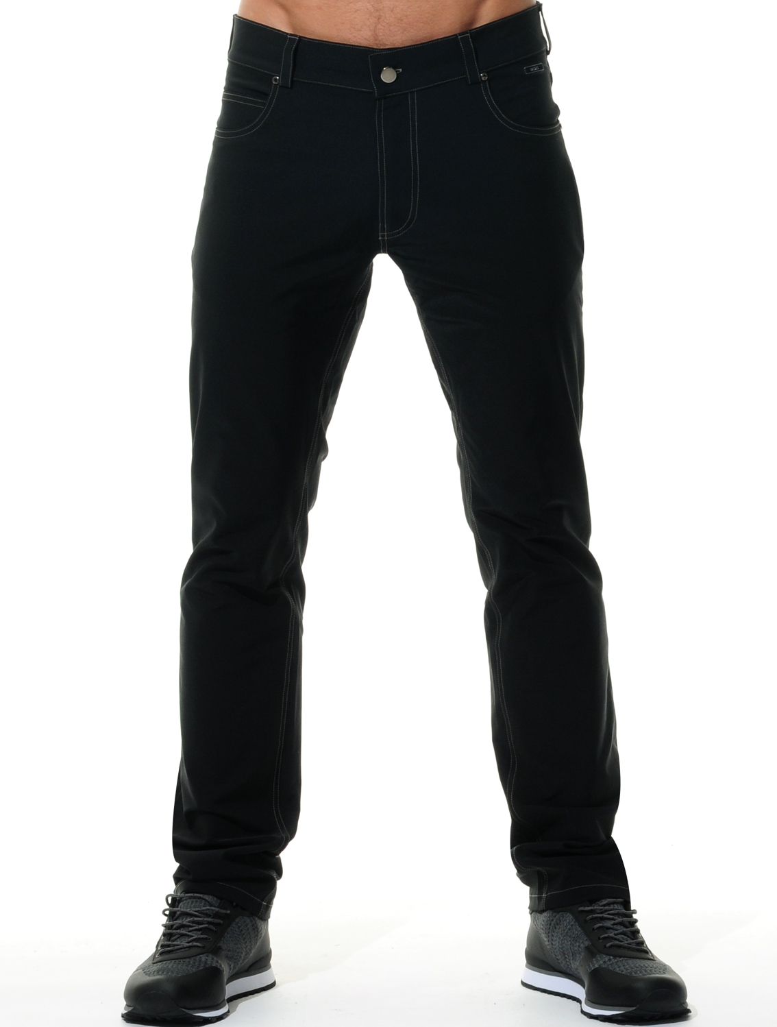 4way Stretch 5pocket Hose black