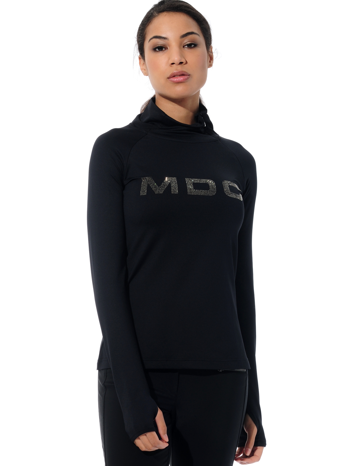 Meryl Zip Longsleeve black