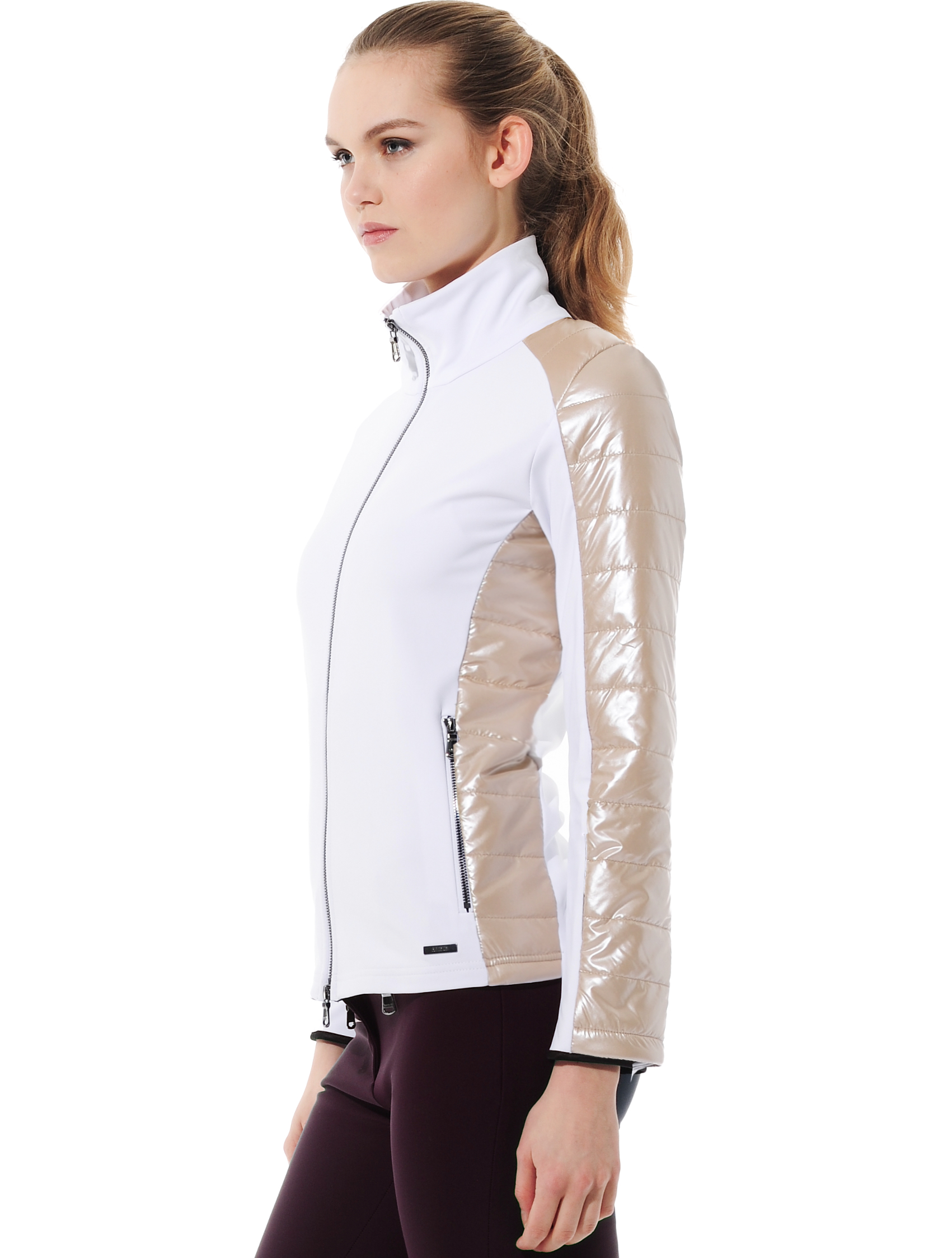 Softex stretch jacket white/platinum 