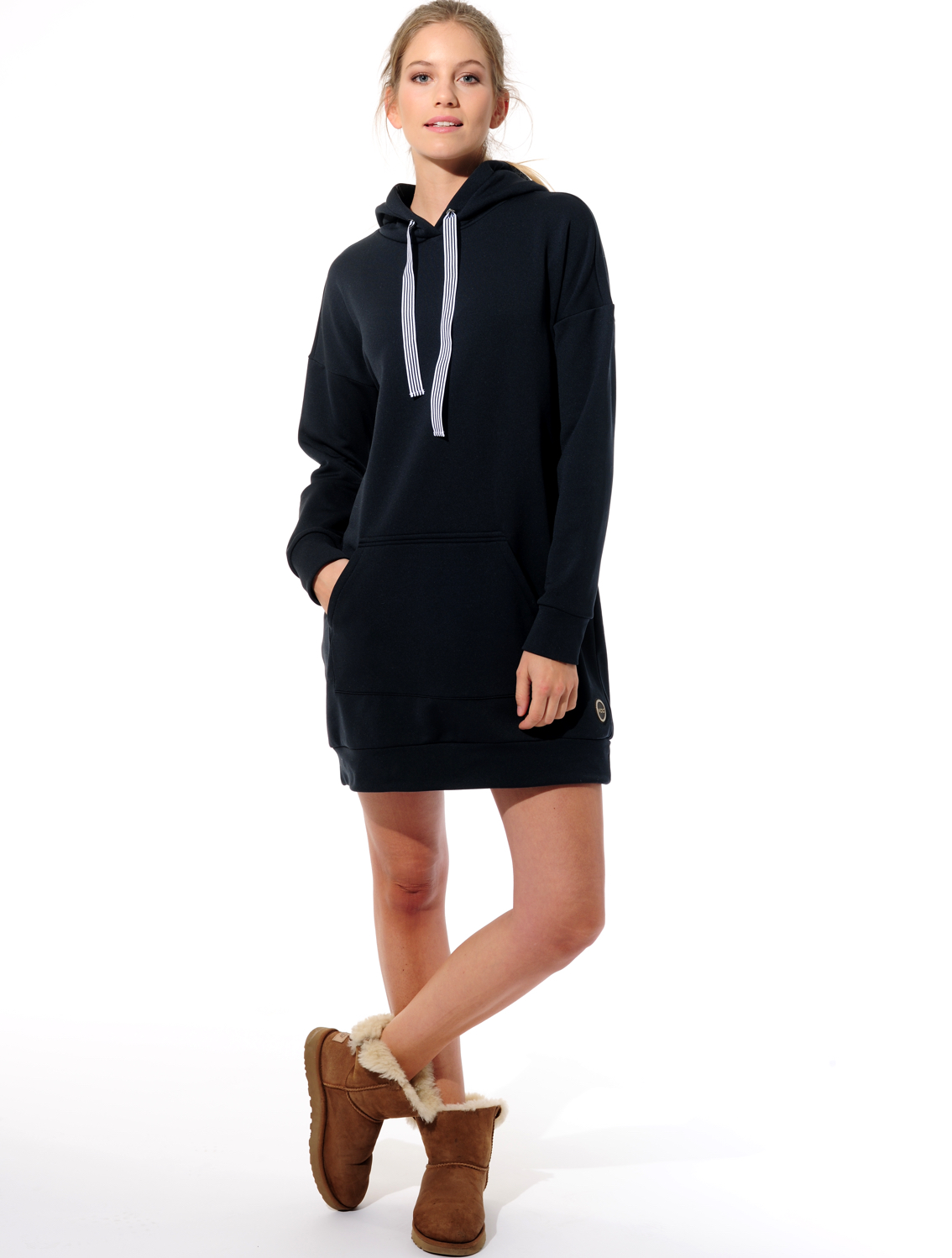 Softex Long Hoodie night blue