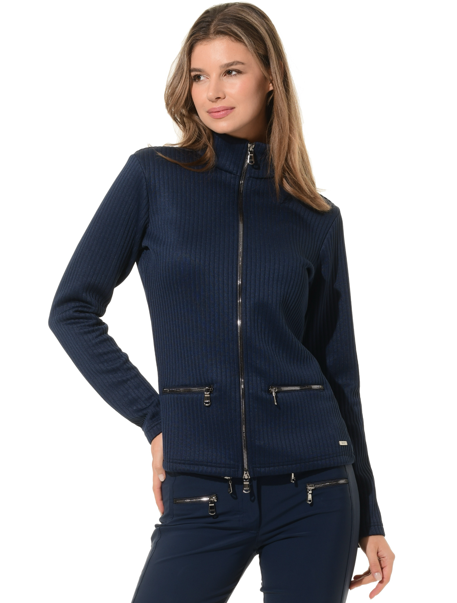 Rib Veruno Jacket navy