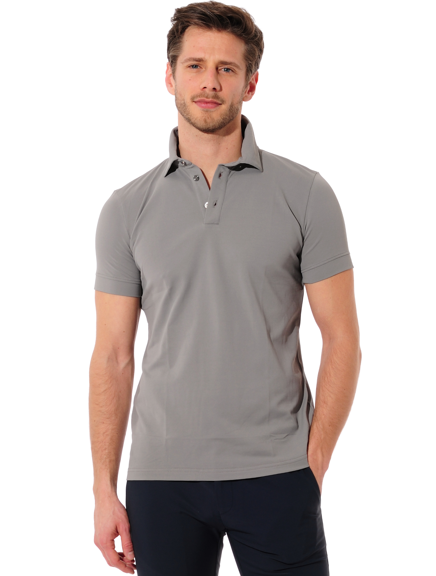 pique polo shirt jade 