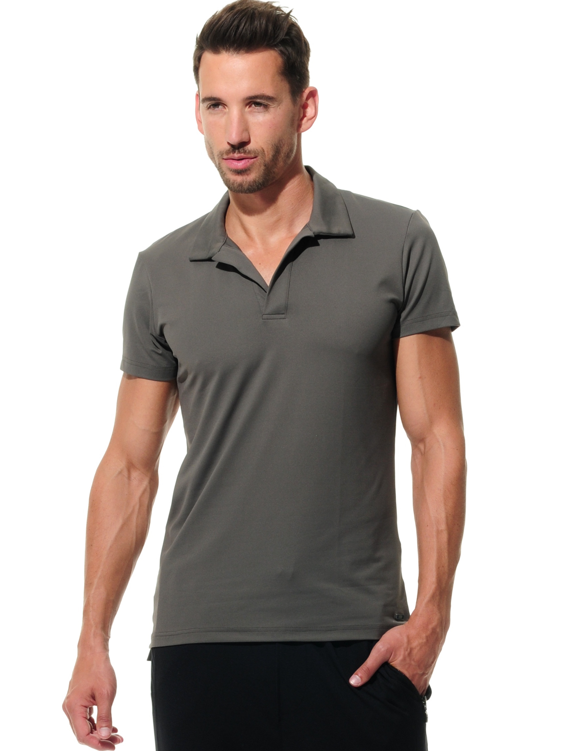 Meryl polo shirt stone 